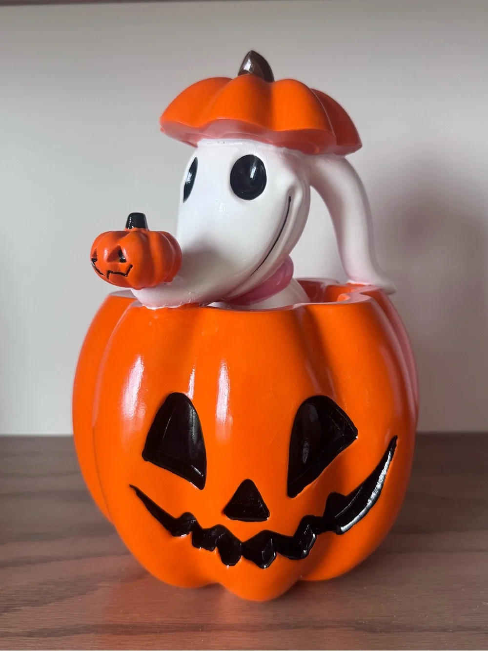 Disney Nightmare Before Christmas NBC Zero Dog Pumpkin Figure Halloween Decor